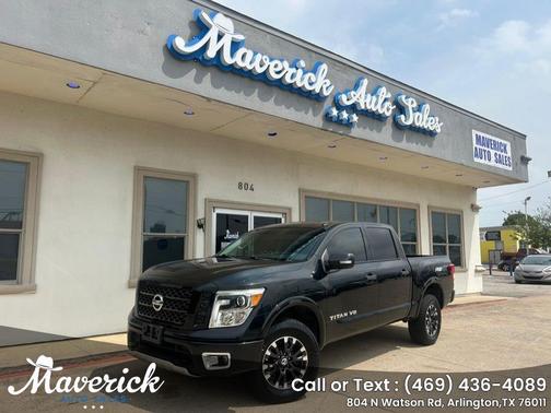 Magnetic Black Metallic 2019 Nissan Titan PRO-4X