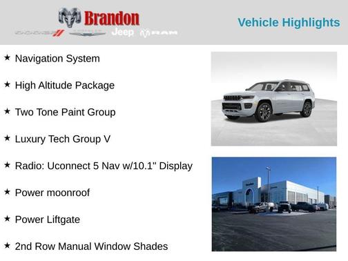 2025 Jeep Grand Cherokee L Summit