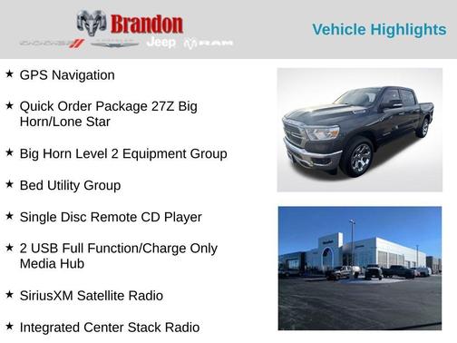 2019 RAM 1500 Big Horn