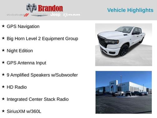 2026 RAM 1500 Big Horn/Lone Star