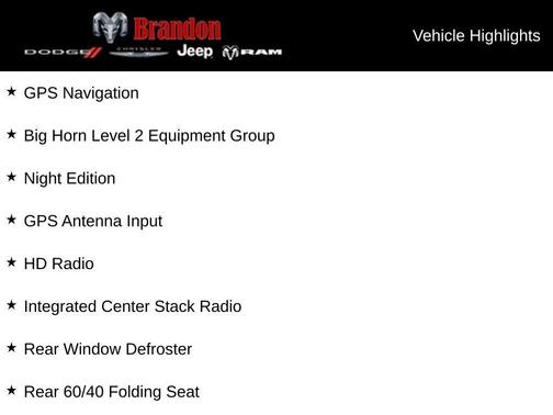2026 RAM 1500 Big Horn/Lone Star