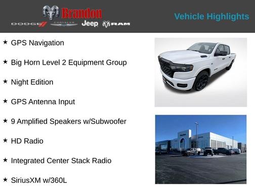 2026 RAM 1500 Big Horn/Lone Star