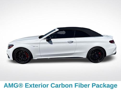 designo Cashmere White 2020 Mercedes-Benz AMG C 63 S