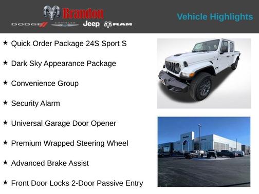 2026 Jeep Gladiator Sport