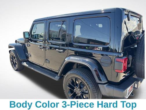 Black Clearcoat 2025 Jeep Wrangler 4xe Sahara