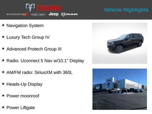 2025 Jeep Grand Cherokee L Overland