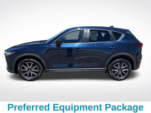 Deep Crystal Blue Mica 2018 Mazda CX-5 Touring