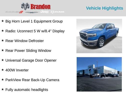 2025 RAM 1500 Big Horn/Lone Star