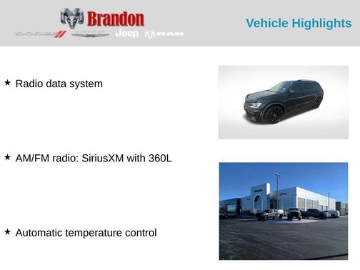 2021 Volkswagen Tiguan 2.0T SE R-Line Black