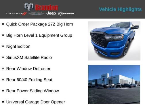 2026 RAM 1500 Big Horn/Lone Star