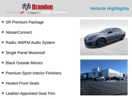 2023 Nissan Altima 2.5 SR