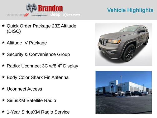 2017 Jeep Grand Cherokee Altitude