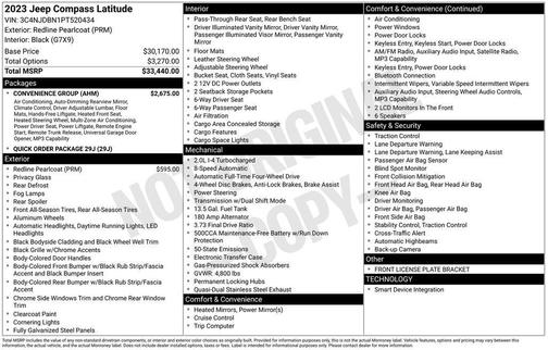2023 Jeep Compass Latitude