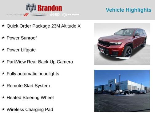 2025 Jeep Grand Cherokee L Laredo