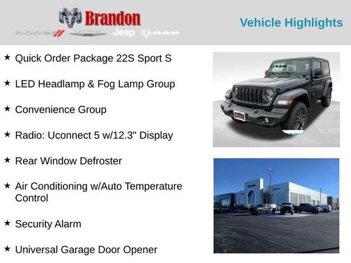 2025 Jeep Wrangler Sport