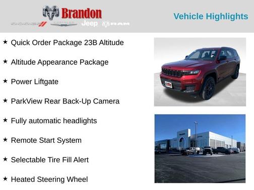 2025 Jeep Grand Cherokee L Laredo