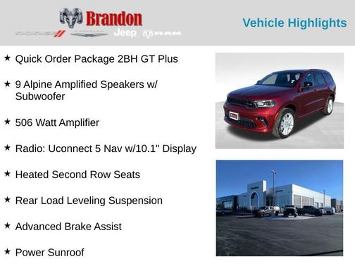 2025 Dodge Durango GT