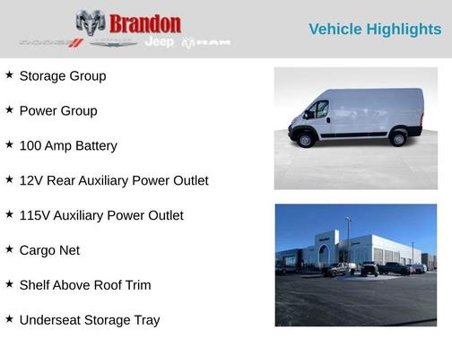 2026 RAM ProMaster 2500 High Roof