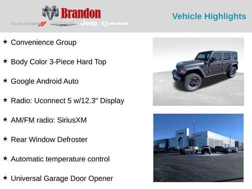 2025 Jeep Wrangler 4xe Rubicon