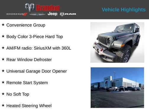 Anvil Clearcoat 2026 Jeep Wrangler Rubicon