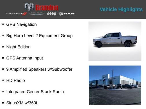 2026 RAM 1500 Big Horn/Lone Star