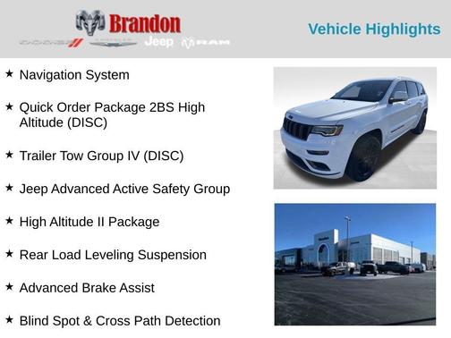 2018 Jeep Grand Cherokee High Altitude