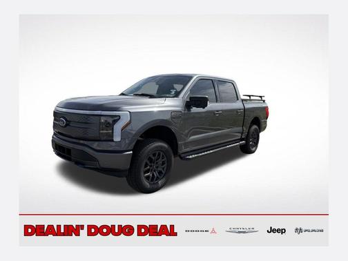 Gray Metallic 2023 Ford F-150 Lightning XLT