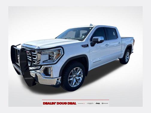 Summit White 2019 GMC Sierra 1500 SLT