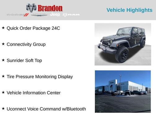 2018 Jeep Wrangler JK Unlimited Sport