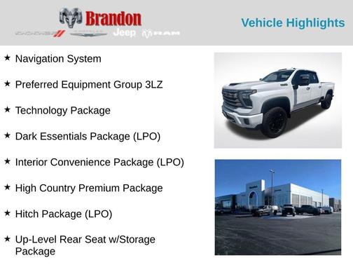 Iridescent Pearl Tricoat 2024 Chevrolet Silverado 2500 High Country