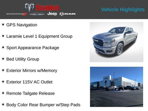 2026 RAM 1500 Laramie