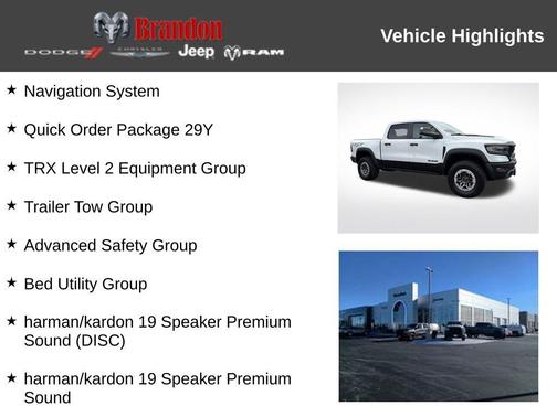 Bright White Clearcoat 2023 RAM 1500 TRX