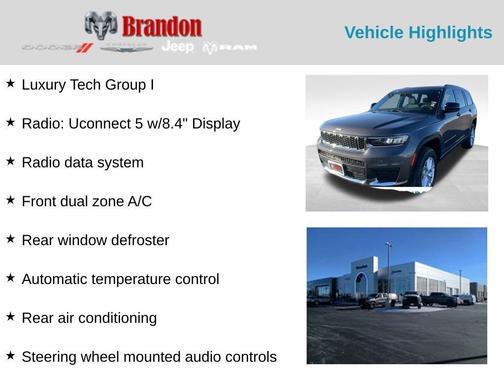 2025 Jeep Grand Cherokee L Laredo