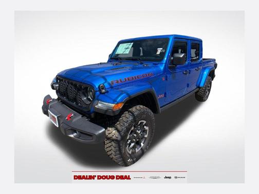 Hydro Blue Pearlcoat 2026 Jeep Gladiator Rubicon