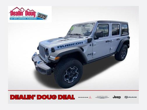 Silver Zynith Clearcoat 2023 Jeep Wrangler 4xe Rubicon