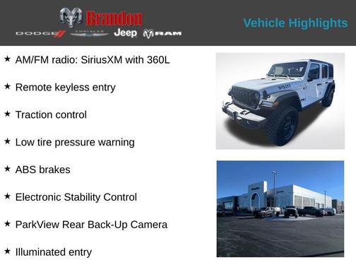 Bright White Clearcoat 2026 Jeep Wrangler Sport