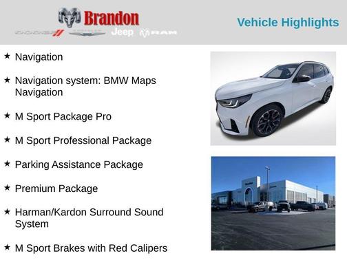 2025 BMW X3 M50 xDrive