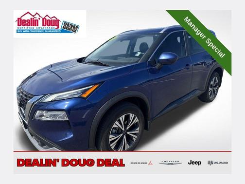 Caspian Blue 2023 Nissan Rogue SV