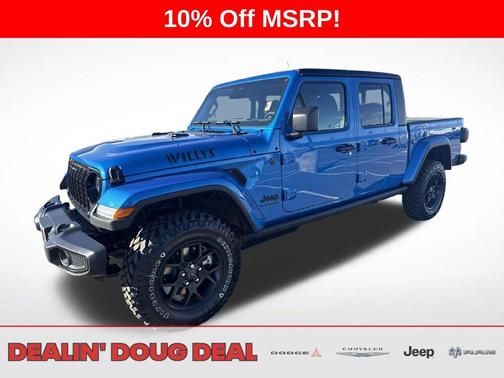 Hydro Blue Pearlcoat 2026 Jeep Gladiator Sport