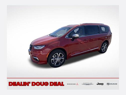 Red 2026 Chrysler Pacifica Pinnacle