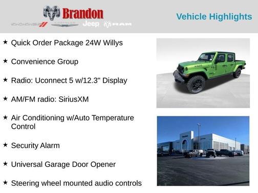 2025 Jeep Gladiator Sport