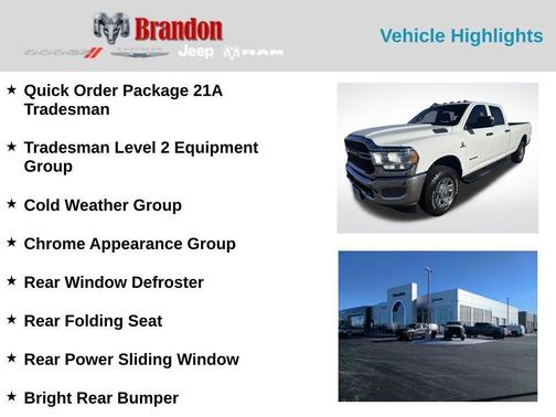 2022 RAM 3500 Tradesman