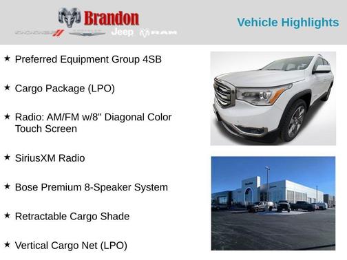 2019 GMC Acadia SLT-2