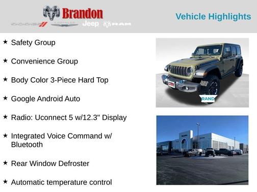 2025 Jeep Wrangler 4xe Rubicon