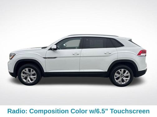 Pure White 2020 Volkswagen Atlas Cross Sport 2.0T S