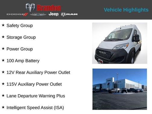 2026 RAM ProMaster 2500 High Roof