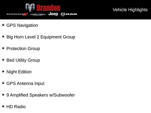 2026 RAM 1500 Big Horn/Lone Star