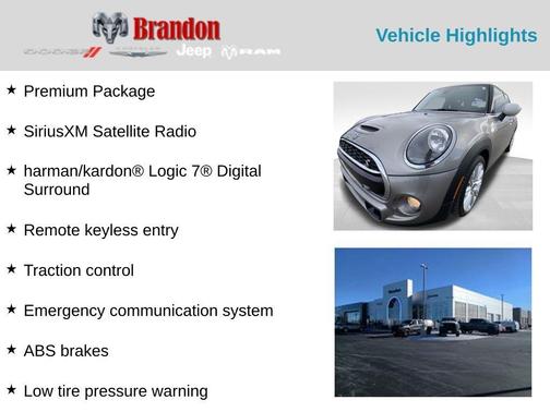 2019 MINI Hardtop Cooper S