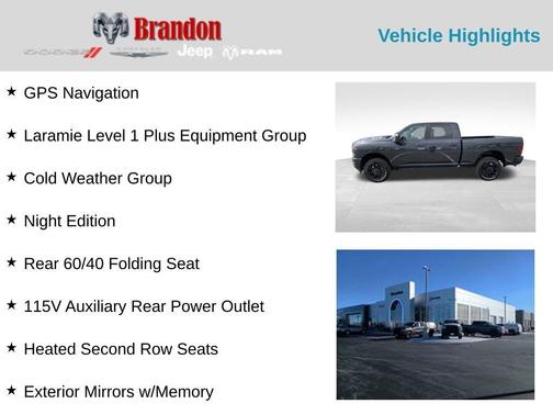 2026 RAM 2500 Laramie
