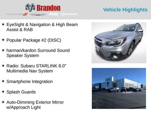 2018 Subaru Outback 3.6R Limited